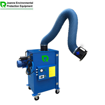 Extracteur de fumée de soudage 99,9% Filtration 2000-2500 m3/h Flux d'air