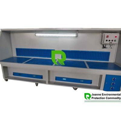 Un bon prix. Table à courbe descendante Station de travail de broyage Table d'extraction de poussière antistatique pour les travaux de broyage en ligne