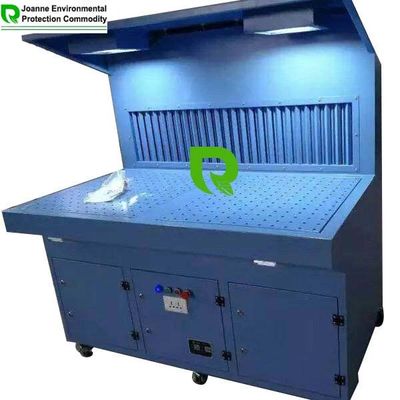 Un bon prix. Table de broyage à courant descendant de 6 kW, Table de dépoussiérage à courant descendant de sécurité Pour les fabricants de machines en ligne