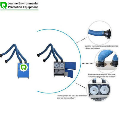 Un bon prix. Récupérateur de fumée d'échappement de soudage portable Lieu de travail Electac Extracteur de fumée de soudage Améliorer l'air en ligne