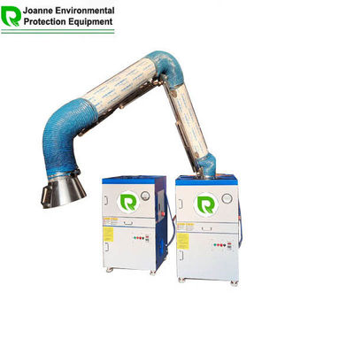 Un bon prix. 415V évacuateur de fumée de soudage portable / extracteur de fumée de soudage en acier inoxydable Filtre à longue durée de vie en ligne
