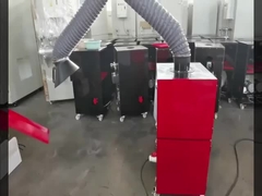 6.3′′ X 9.8′′ Extracteur de fumée portable à bras de fumée Systèmes de ventilation et composants de capture de source