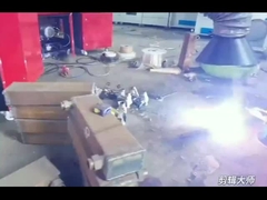 Ateliers d'extraction de fumée de soudage anti-incendie Système d'extraction de fumée de 3 kW avec bras d'inhalation flexible